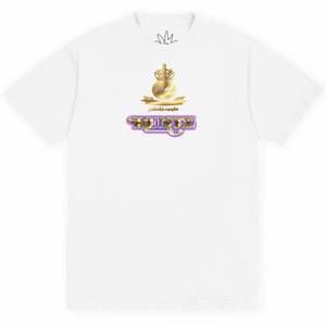NEW RUNTZ men's x potato menu tee in white